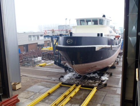 36m Explorer Motor Yacht Lars by Balk Shipyard and Felix Buytendijk
