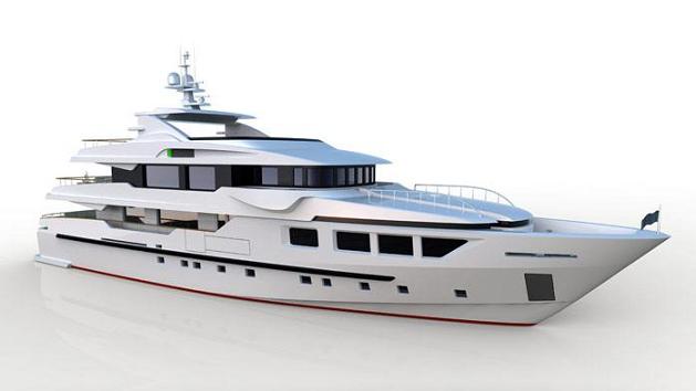 37m motor yacht Project 'Maxima' by Tecnomar