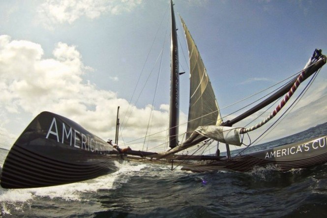 America's Cup Yacht Club de France - the sixth challenger © Gilles Martin-Raget  www.americascup.com