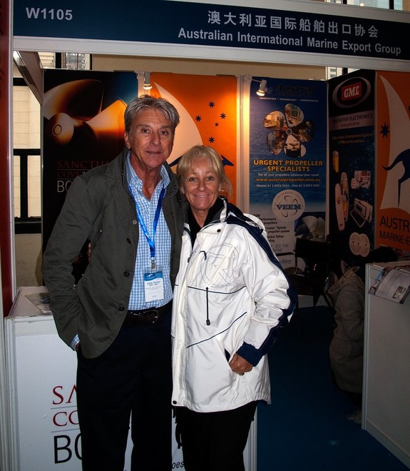 Conference Cairman Barry Jenkins and SYBA CEO MaryAnne Edwards - Photo Credit Guy Nowell