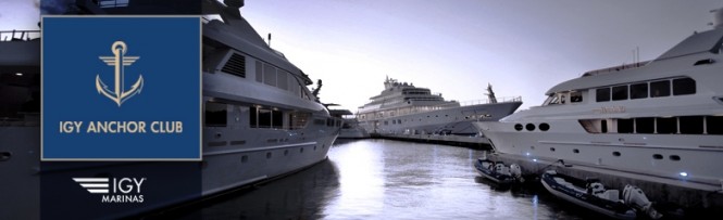 Island Global Yachting presents the IGY Anchor Club for Superyacht Captains - Credit IGY