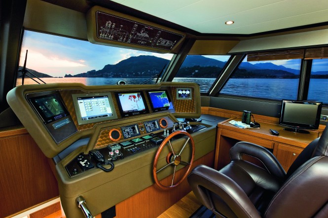 Mochi Craft Long Range 23 Motor yacht Pilot house