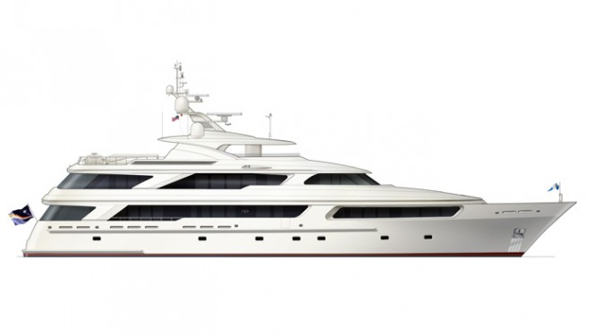 Polynesian Inspired 50m Superyacht by Delta - hull 164041
