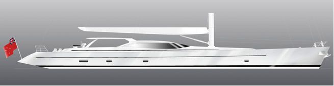 Sailing Yacht AY45 in build at Alloy Yachts