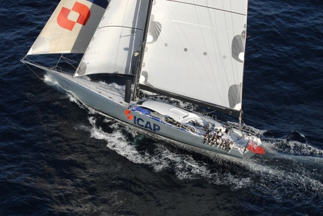 Super Maxi Sailing Yacht ICAP Leopard 3 © Rick Tomlinson