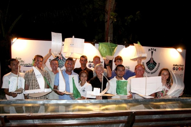 'The Feadship Challenge' boat building & race teams at Asia Superyacht Rendezvous