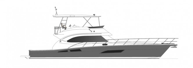 The new Riviera 61 Open  Flybridge Series II