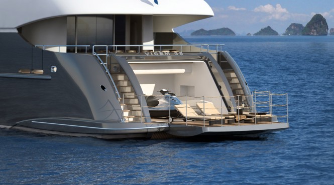 Vicem Vulcan 35M tri-deck yacht 