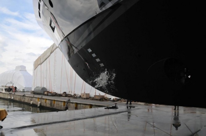 CBI 50 Superyacht Aifos launched by Cbi Navi