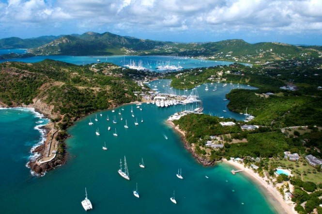 English harbour Antigua Sailing Week - Photo Credit Ted Martin