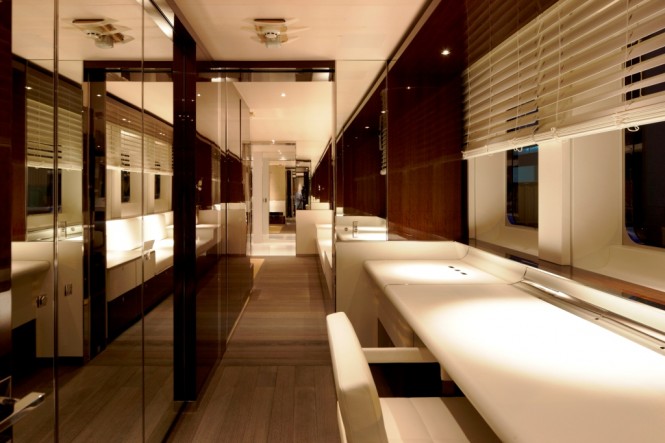 Heesen Yachts 50 m Motor Yacht Satori Interior Photo - Photo credit Dick Holthuis