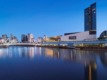Melbourne Conference Exhibition Center Australia - MCEC South East view