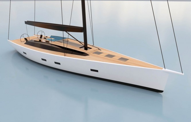 Sailing Yacht SANS by Adam Voorhees 