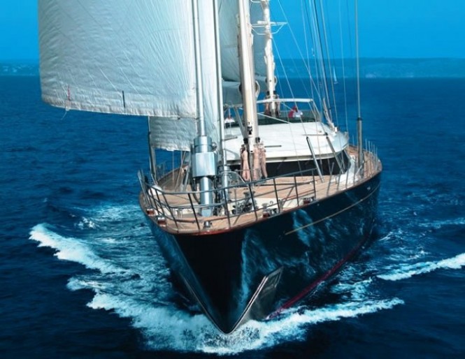 Sailing Yacht ZENJI (ex Santa Maria) - Photo Credit Perini Navi