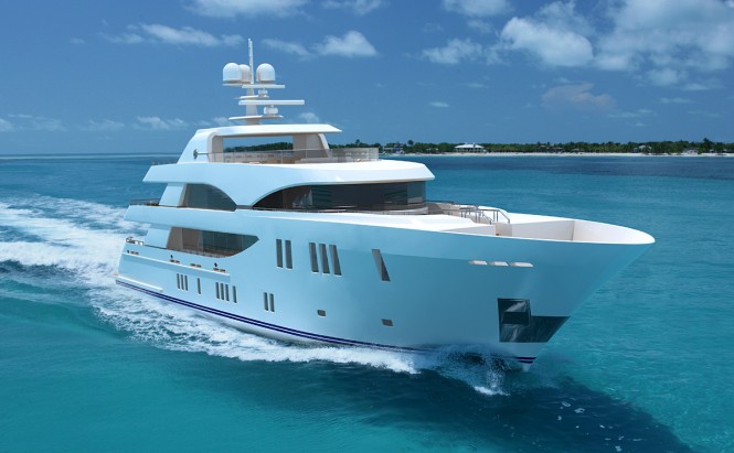 The 155 Tri-Level Superyacht from Ocean Alexander