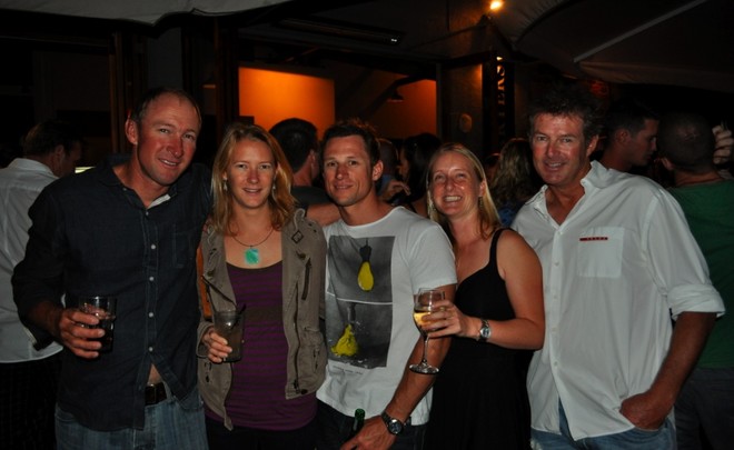 The crew of SY Maya Ray at the Superyacht Support Christchurch Earthquake Appeal fundraiser - Ellie Brade