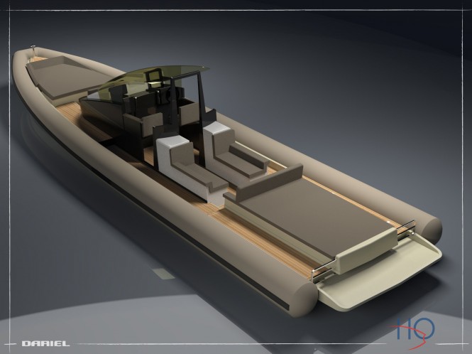 Dariel DT 14 CL superyacht tender