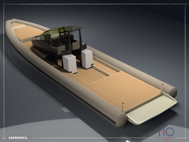 The new Dariel DT 14 CL yacht tender