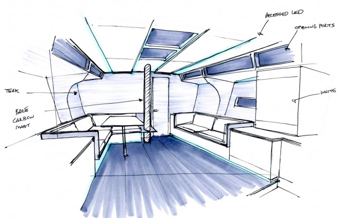 Yacht SANS Salon Sketch