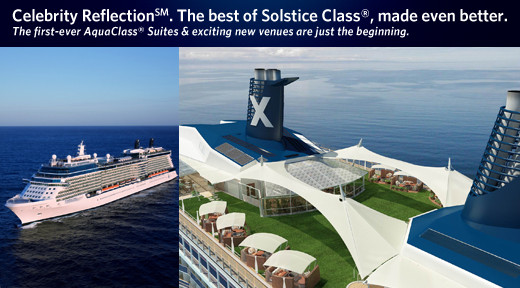 2012 Cruise ship Celebrity Reflection by Celebrity Cruises
