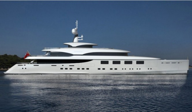 65m Motor Yacht Nataly launched by Benetti - A Redman Whiteley Dixon Superyacht design