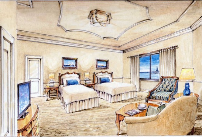 American Cruise Lines Queen of the Mississippi Stateroom