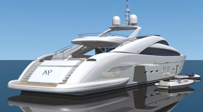 ISA 140 motor yacht by International Shipyard Ancona