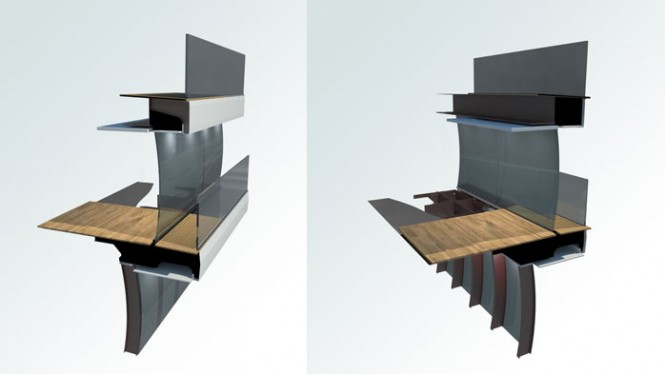 Glass Design for Superyachts by Azure Yacht Design & Naval Architecture