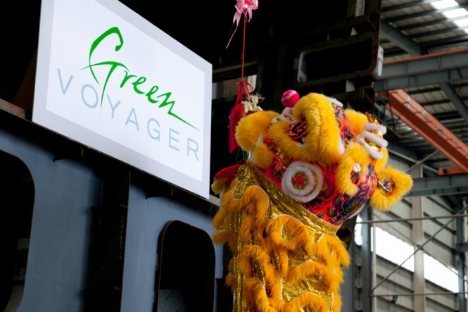 Keel Laid for Motor yacht Green Voyager by Kingship Marine