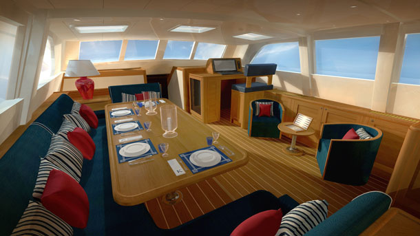 Kestrel 106 Sailing Yacht in build – A superyacht designed by Ron Holland Design 