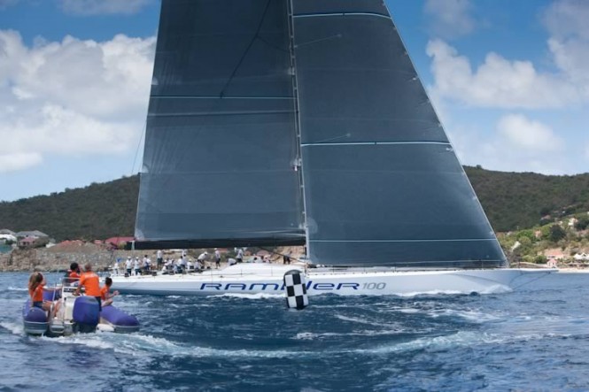 Les Voiles de St. Barth 2011 Sailing yacht Rambler  - Credit Christophe Jouany - Les Voiles de Saint-Barth