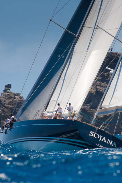 Les Voiles de St. Barth 2011 Sailing yacht Sojana  - Credit Christophe Jouany - Les Voiles de Saint-Barth