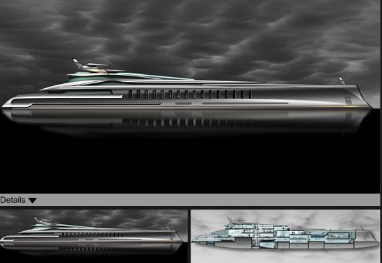 Yacht STEALTH a superyacht design by Ken Freivokh Yacht Design