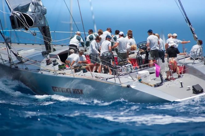 Sailing Yacht Genuine Risk at Les Voiles de Saint-Barth 2011 - Credit Christophe Jouany - Les Voiles de Saint-Barth