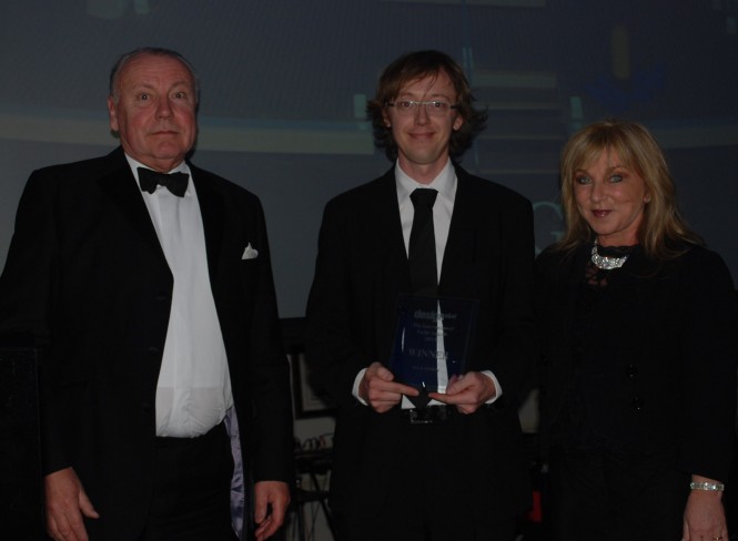 Van Geest at the International Yacht Awards