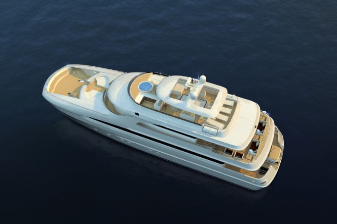 33m Curvelle Quaranta Motor Yacht - Image Courtesy Curvelle Yachts