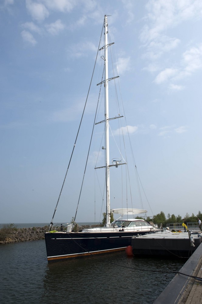 Sailing yacht Ameena relaunched by Jongert Shipyard after a refit - Credit “E.J. Bruinekool Fotografie