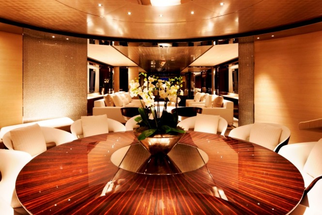 Motor Yacht Satori by Heesen Dining Room