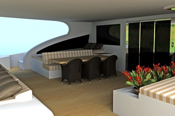 New Sunreef 82 Double Deck Sailing Catamaran Cockpit by Sunreef Yachts