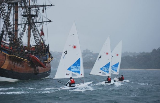 Yacht Endeavour, replica of Captain James Cook’s ship HMB Endeavour