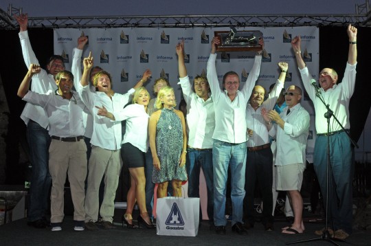 24m Hoek Sailing Yacht Drumfire wins the Superyacht Cup Palma 2011
