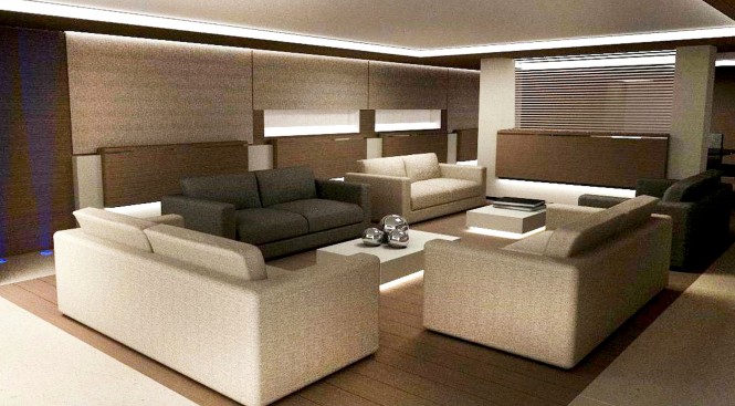 45 Nadara yacht OURANOS Salon