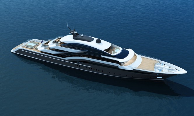 90m MotorYacht DP009 for Oceanco by Luiz De Basto
