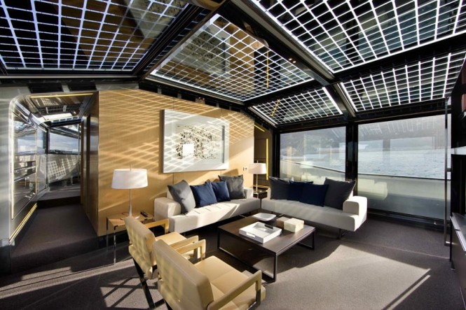 Arcadia 26 Solar motor yacht - main-saloon