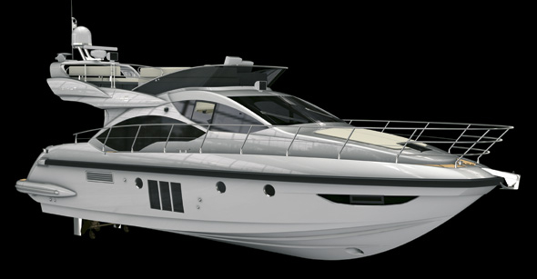 Azimut 45 motor yacht World Debut in Venice