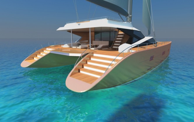 Blue Coast 88 Catamaran