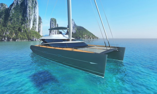 Blue Coast 88 catamaran