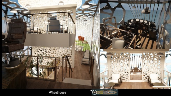 Details of the Hyun-Seok Kim designed mega yacht Voronoi