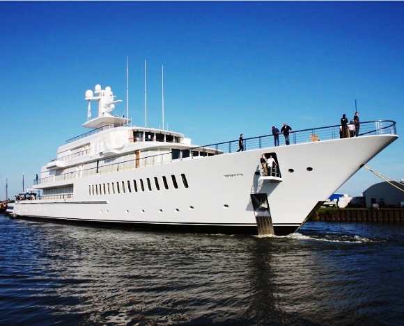 Feadship XL motor yacht Musashi Image Courtesy from LeBlogLux