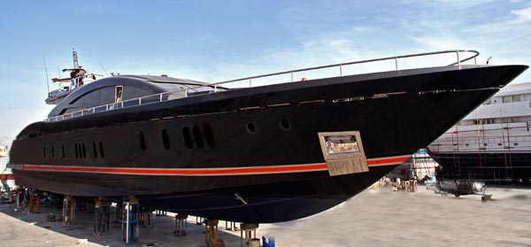 Golden Yachts Motor Yacht O'Pati at her launch